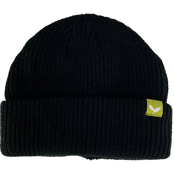 Kushi-riki - Kids Basic Beanie Black for Winter 