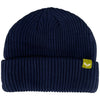 Kushi-riki Kids Fleece Lined Basic Beanie for Winter-Navy Blue