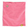 Kushi-riki's Kids Fleece Neck Gaiter Pink with Kushi-riki's Embroidered Logo