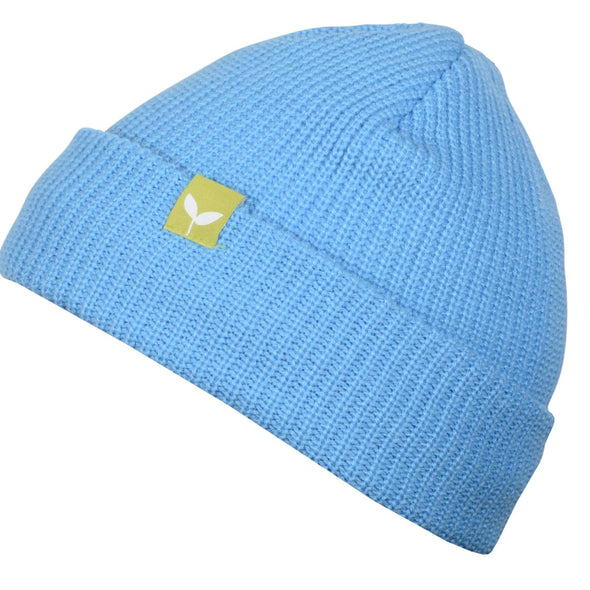 Kushi-riki Kids Fleece Lined Basic Beanie for Winter-Bonnie Blue