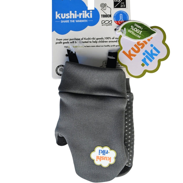 Kushi-riki's Kids Liner Mitten with Hangtags and Kushi-riki's Logo Tag